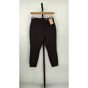 Quince Ultra-Stretch Ponte Skinny Pants Black M
